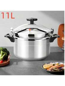 压力锅大容量无涂层双耳高压锅炖锅家用炖锅高压锅商用加厚大容量特大燃气电磁炉通用防爆家用高压锅