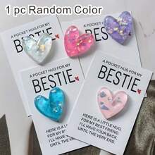 2 Set Of 10 Pocket Hugs For Best Friends - The Adorable Token For Female Pals. A Sweet Gesture Gift, A Loving Embrace In Card Form, An Exquisite Valentine's Day Present. A Friendship Keepsake, A Sentimental Surprise, A Must-Have For Valentine's Or Romantic Moments,Valentine's Day,