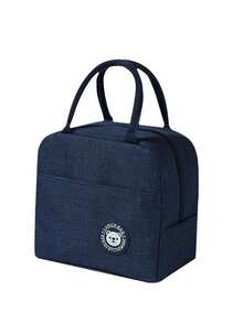 1 Stück/2 Stücke isolierte Lunch Tasche, thermische Mahlzeiten Tragetasche, dicke wasserdichte Handtasche für Büromitarbeiter, Studenten, Picknick, Outdoor Nutzung