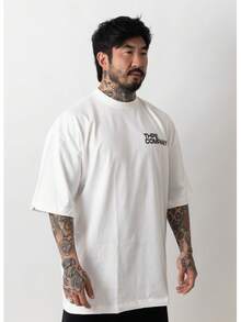 Oversized Company T-Shirt - Beis - Ver 3