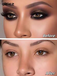 OEIEZ 240片/套圆形清洁垫，6*6厘米3层加厚，大容量包装，物有所值，可重复使用，不起毛的卸妆垫，柔软防过敏，适用于面部、眼部、唇部、皮肤护理和卸妆，卸妆垫洁面乳旅行便携套装，适合日常卸妆使用 - 彩色 - 查看 2