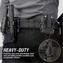 Outdoor Training Tactical New Handcuff Pouch With MOLLE, Plastic Clip, Hook And Loop Strap, Simple To Use - Multicolor - View 3