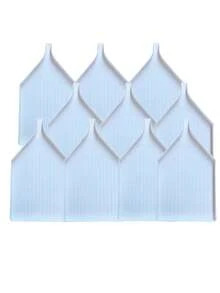 3/6/10pcs DIY Artificial Diamond Painting Tray, Art Painting Bead Sorting Tray, Rhinestone Gems Accessories, DIY Craft Tools, Jewelry Making Tray, Sorting Tray