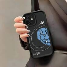 Conjunto de Dos Fundas para Teléfono con Diseño de Corazón de Pareja, Perfecto para Viajes Mundiales, Compatible con los Modelos de 11 a 16, Incluyendo las Versiones Pro y Plus - Color mixto 1 - Ver 5