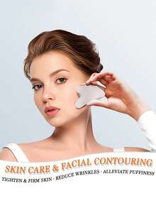 Tấm Gua Sha kim loại hình trái tim bằng thép không gỉ, dụng cụ Gua Sha gương 304, tấm Gua Sha massage lưng tại nhà - Nhiều màu - Xem 10