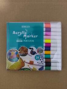 80 Color Large Capacity Acrylic Marker With Soft Tip, Suitable For Beginners To Draw,Birthday Presents For Friends, School Drawings, Back To School,Christmas Gifts,School Supplies,Art Supplies,Stationery - Multicolor - View 14