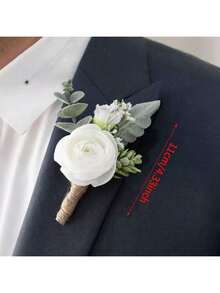 新娘手捧花伴娘手捧花真触感马蹄莲人造花婚礼新娘手捧花插花装饰、婚礼摄影道具新娘手捧花 - 白色 - 查看 12