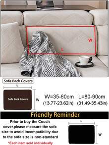 1 件纯色毛绒全覆盖沙发套，宠物友好，防污，可机洗，适合所有季节，圣诞节和新年假期家居装饰，沙发保护套适用于 1/2/3/4 座沙发 - 米色 - 查看 13