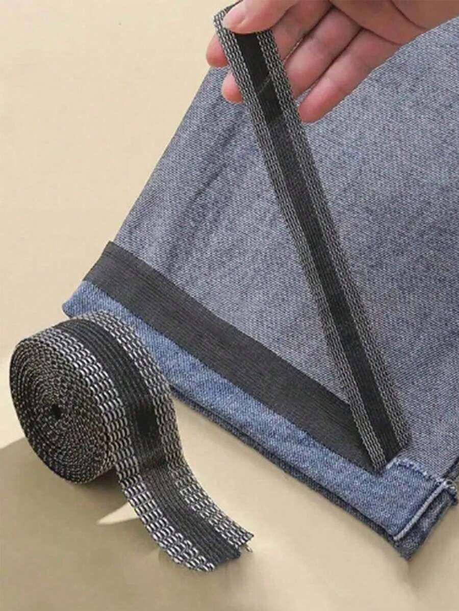 10m Nastro per orlo dei pantaloni - Nastro adesivo senza cucire per accorciare l'orlo dei pantaloni, estensore versatile per l'orlo dei pantaloni