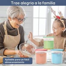 EstiloNC500 NC501-4 Pintas para  Creami Deluxe de 24 onzas con Tapas de almacenamiento, Pinta de Helado para  creami, Compatible con Fabricantes de Helados  Creami de lujo de la serie NC500Versión mejorada - 1 - Ver 8
