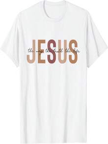 2025 Champion Tank Davis All Match American Fashion Brand Printed Men's And Women's Loose Summer Loose Short Sleeve T Shirt - 白色 - 查看 1