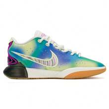 Nike 青少年篮球鞋 Air Zoom 缓震户外运动鞋透气舒适训练鞋耐穿室内时尚休闲鞋 FN4305-900