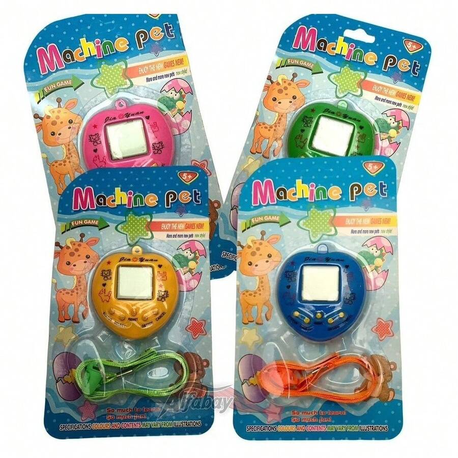 Electronic Virtual Pet 168 Animals Model Pink Color - 彩色 - 查看 1