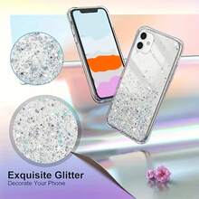 Fashion Starry Sky Glitter Phone Case For 56 A36 A26 A16 A15 A35 A55 A54 A34 A14 5G Cover - 紫色 - 查看 6