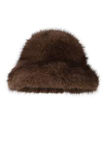 1pc Versatile Fashionable Outdoor Warm Bucket Hat, Suitable For Daily Use - Multicolor - View 6