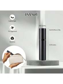 1pc Perfume Bottle Refillable Atomizer Perfume Atomiser, Pocket Perfume Dispenser, Scent Pump Case, Leakproof Portable Perfume Sprayer For Women And Men Travel, Gym, Purse Essential - Multicolor - View 5