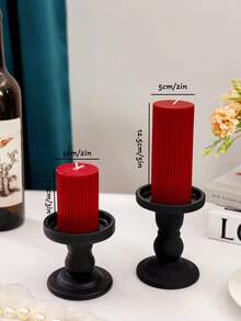 Christmas Aromatherapy Candle Center Decoration, Multiple Home Decoration Candles, Wine Red Christmas Slender Candles, Suitable For Christmas Gift Decoration, Women's Gifts, Close Friend Gifts, Winter Gifts,Scented Candle Christmas Decorations Room Decor, Christmas Gifts - Burgundy - View 7