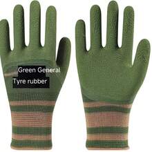 1 双重型防滑防刺园艺手套 - 带防滑手柄的绿色植物护理手套，适用于修剪、除草、清洁 - 适用于玫瑰、龙舌兰和其他尖锐植物 - 适用于室内、厨房、汽车和家庭使用 - 符合人体工程学的设计和耐用的 PP 材料 - 男女通用 - 彩色 - 查看 6