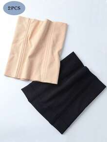 2pcs Seamless Waist Trainer, Tummy Control Shapewear, Waist Cincher For Women - Multicolor - View 16