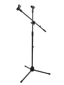 高级麦克风支架 - 可拆卸三脚架，带夹子和底座 - 非常适合唱歌、演讲、舞台表演、婚礼和户外活动！新品上市 - 送给男孩女孩的礼物 - 生日礼物 - 圣诞礼物 - 礼品 - 完美礼物 - 黑色 - 查看 10