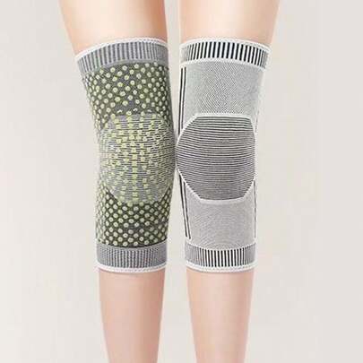 1pc Graphene Heated Knee Pad, Thermal Heating Knee Brace For Arthritis And Knee Pain Relief