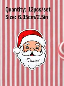 42/20/12/9 miếng dán Giáng sinh tùy chỉnh, nhiều kích cỡ, nhãn dán phong bì, thiệp chúc mừng ngày lễ, nhãn quà tặng Giáng sinh trang trí, nhãn dán túi đóng gói Dim Sum nhỏ, nhãn dán Giáng sinh có thể tùy chỉnh, thích hợp làm nhãn dán bao bì quà tặng ngày lễ, đồ trang trí ngày lễ, nhãn dán phong bì ngày lễ - Nhiều màu - Xem 11