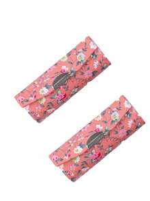 Hộp đựng son môi họa tiết hoa dành cho nữ có gương, hộp đựng son môi, bộ sắp xếp mỹ phẩm, túi trang điểm du lịch, hộp đựng son môi họa tiết hoa cổ điển, hộp đựng mỹ phẩm - Món quà hoàn hảo cho phụ nữ - Thích hợp sử dụng hàng ngày - Quà tặng Ngày của Mẹ, thiết kế gấp gọn thanh lịch, nhiều màu sắc để lựa chọn - Nhiều màu - Xem 14