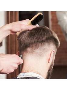 1 pièce Peigne à frange pour femmes, brosse à barbe pour hommes, brosse à cheveux, peigne à cheveux, peigne à frange, brosse de contour, brosse volumisante. Peigne anti-statique pour cheveux, outils de coiffure pour le cuir chevelu