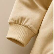 Paris Children's  Sweatshirt Set In Various Colors, Cotton Flannel - 米色 - 查看 3