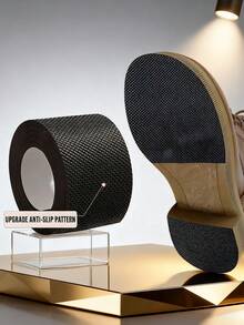 Random Style Quiet & Wear-Resistant Shoe Sole Patch, Self-Adhesive Grid Pattern, Heel & Forefoot Hole Repair Sticker, Unisex Insulation, Galentines, Puppy, Carnival