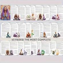 Adult Meditation Guide: Breathing Techniques, Yoga Poses, Affirmations, Journaling Prompts And Mantras - Mindfulness And Spiritual Growth Journal With Mandala Art And Relaxation Exercises, Mindfulness Journal, Inspirational Journal | Mandala Art Journal | Relaxation Journal - Adult Guided Meditation Program - View 2