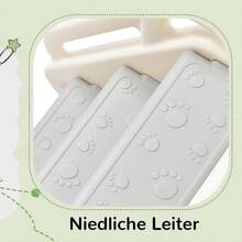 Tobogán con tobogán largo, caja de almacenamiento, túnel, escaleras, aro de baloncesto y pasillo. Fácil de instalar y ahorra espacio. Alta calidad.