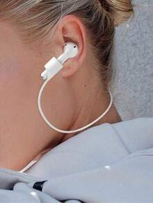 1/2/3pcs Wireless Headphone Anti Loss Rope, Wireless Headphone Silicone Strap, Anti Loss Hanging Rope, Wireless Headphone Anti Loss Silicone Neck Strap - Comfortable And Headphone Fixing Solution - Perfect Birthday Gift