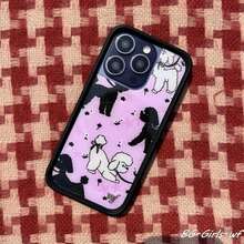 WldflowerGrlsMouseChristmasdeerPhoneCaseforPhone1213141516ProMaxPlus16ProwfrabbtdolphnPoodleCover - 2tdgouFen - Xem 9