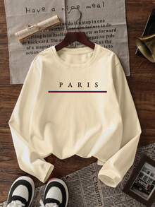 3件装青少年男童印花长袖T恤，适合青少年男童秋冬季上衣、学生服装，可作外套和内搭穿着。