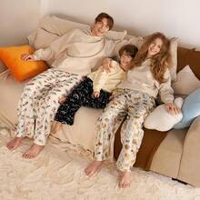Mens Pajama Pants Soft Flannel Fleece Pajama Bottoms Sleep & Lounge Pants With Pockets And Drawstringhalloween - Lười biếng - Xem 5