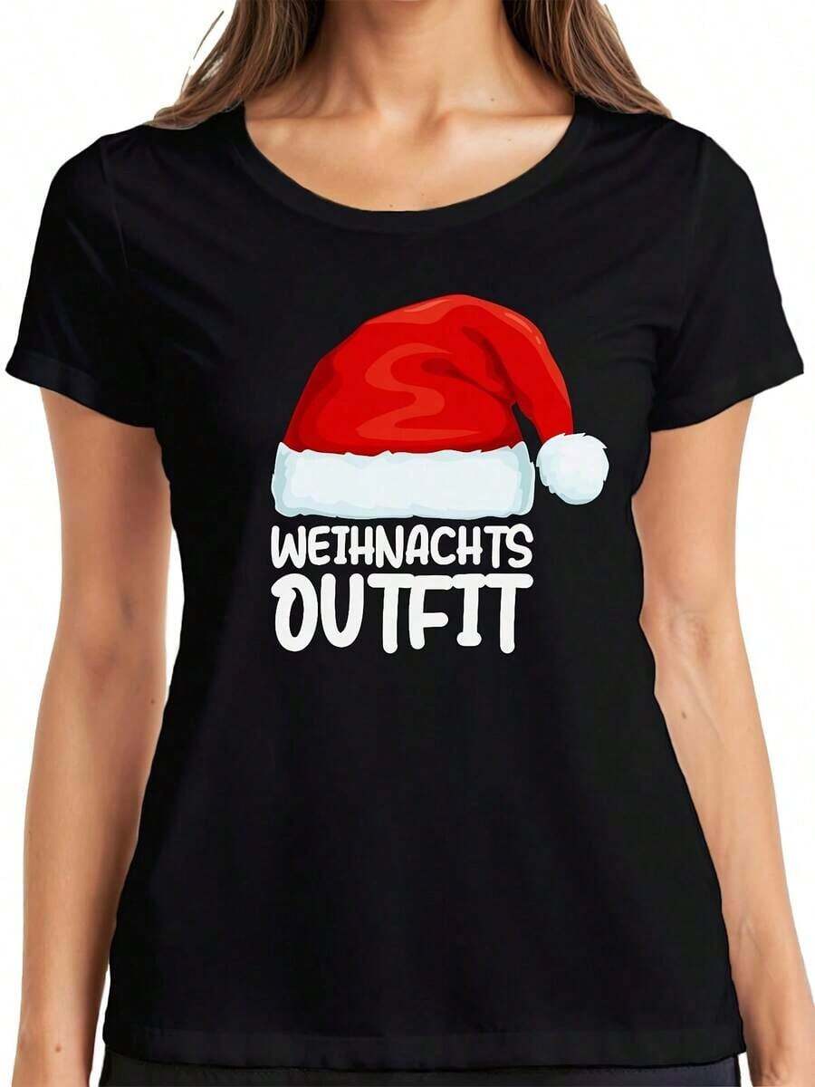 Christmas Tree String Lights - Christmas Gift T-Shirt For Men - Black-14 - View 1