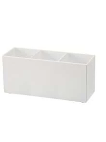 1pc Acrylic Pen Holder, Plastic Transparent 3-Compartment Desktop Organizer Box, Makeup Brush & Cosmetic Storage Bag,Room Decor, Bags,Makeup Bag,Vanity,Travel,Make Up Bag,Travel Essentials,Organizer,Storage,Travel Essential,Makeup Organizer,Makeup Bags,Make Up Organizer,Organiser,Toiletry Bag,Desk Organiser,Cosmetic Bag,Makeup Pouch,Make Up Organize,Vanity Accessories,Make Up Pouch,Make Up Bags,Jewellery Box,Pouch,Makeup Brush Holder,Brush Holder,Perfume Organiser,Pouch Bag,Gifts For Women,Christmas Gifts,Gift Ideas For Women - Black - View 9