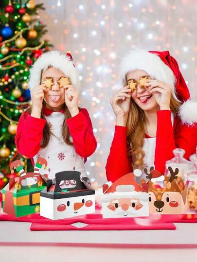 12/4 صندوق هدايا عيد الميلاد، صناديق تغليف، صندوق حلوى، لوازم الحفلات، ملحقات الخبز، صناديق وأكياس تغليف عيد الميلاد، عناصر عيد الميلاد، ديكورات عيد الميلاد، هدايا عيد الميلاد، ورق تغليف هدايا عيد الميلاد، لوازم حفلات عيد الميلاد، أكياس هدايا عيد الميلاد، أكياس عيد الميلاد