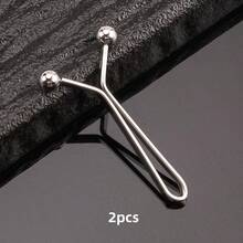 2/4/8pcs U-Shaped Metal Waist Cincher, Minimalist Gold/Silver/Black Waist Clip Holder, Pants Waist Tightener, Scarf/Sleeve Clip Fastener - Multicolor - View 19