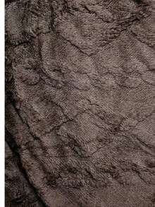 Edredón De Invierno, Aborregado por atras,  Edredón de Cachemira, Otoño E Invierno Edredón De Felpa Gruesa Cálida Edredón Reversible C,150x200cm - Café integral - Ver 4