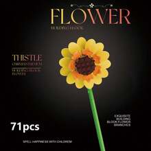 世界名画积木套装，DIY自组装，微粒积木，细节精准，向日葵框架积木，神奈川冲浪里框架积木，星夜框架积木，成人及青少年积木玩具，减压玩具，书桌及家居装饰，办公室装饰，节日、新年、生日创意礼物 - 相框積木 - 查看 10