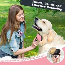 - Kit de aseo profesional para mascotas3 herramientas de aseo para mascotas seleccionadas por amantes de los perros, que pueden satisfacer todas las necesidades diarias de aseo de las mascota - Rojo Negro - Ver 6