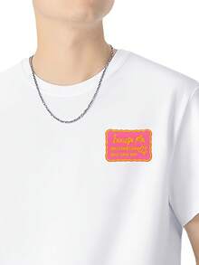 1/2pcs "Excuse Me You Look Like You Love Me" Iron-On Embroidered Patches - Humorous Quote With Heart Design, Durable Fabric For Clothes, Jackets, Hats, Backpacks, Hat Embellishment, Contrasting Colors, Versatile Fabric Patch,Iron-On/Sew-On Applique Patch For Trucker And Clothing Diy Decoration - Multicolor - View 7