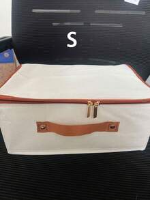 1 可折叠衣物收纳整理盒，大容量防尘被子收纳盒，衣柜柜子收纳盒，抗菌防潮拉链衣柜整理盒，布艺裤子分类收纳盒，装饰用品，节日装饰，房间装饰，家居装饰，卧室装饰，收纳盒，整理器，家居收纳 - 彩色 - 查看 16