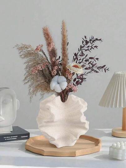 1pc Modern, Minimalist Vase, Vintage Artistic Vase With Premium Appearance, Suitable For Decoration In Living Room, Dining Table, Bedroom, Kitchen, Dining Room, Office Desk, Also Can Be Given As A Gift To Family And Friends