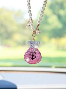 1件粘土钱袋汽车吊坠 - 均碼 - 查看 2