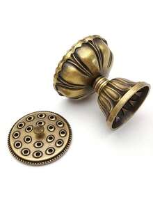 1 pieza Ornamento de incienso de sándalo para el hogar, quemador de incienso de loto, artesanía decorativa, quemador de incienso de aleación, accesorios para la sala de estar, templo para decoración del hogar, hornillo, quemador de aromas, suministros de altar, decoración espiritual, decoración del Día de San Valentín, decoración de Pascua