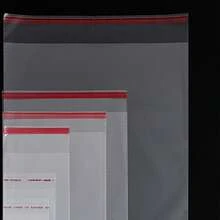 100pcs, OPP Transparent Self-Adhesive Plastic Gift Bags,For DIY, Party, Halloween, Christmas, Valentine's Day, Family Gathering, Wedding Favors, Gift Packaging,Christmas - Clear - View 5