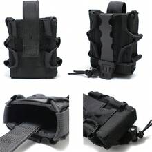 Outdoor Training Tactical New Handcuff Pouch With MOLLE, Plastic Clip, Hook And Loop Strap, Simple To Use - Multicolor - View 2